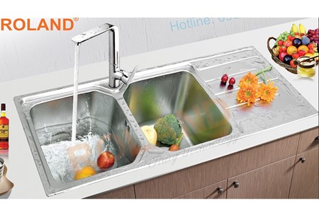 Chậu rửa chén inox Roland B 12050CV