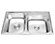 Chậu rửa chén inox Roland B 8748